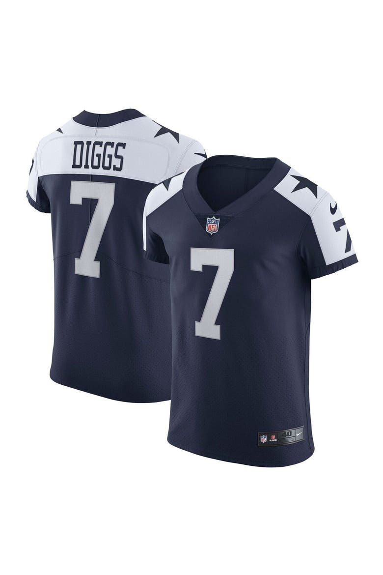 Men's Nike Trevon Diggs Navy Dallas Cowboys Alternate Vapor Elite Jersey, Main, color, Navy