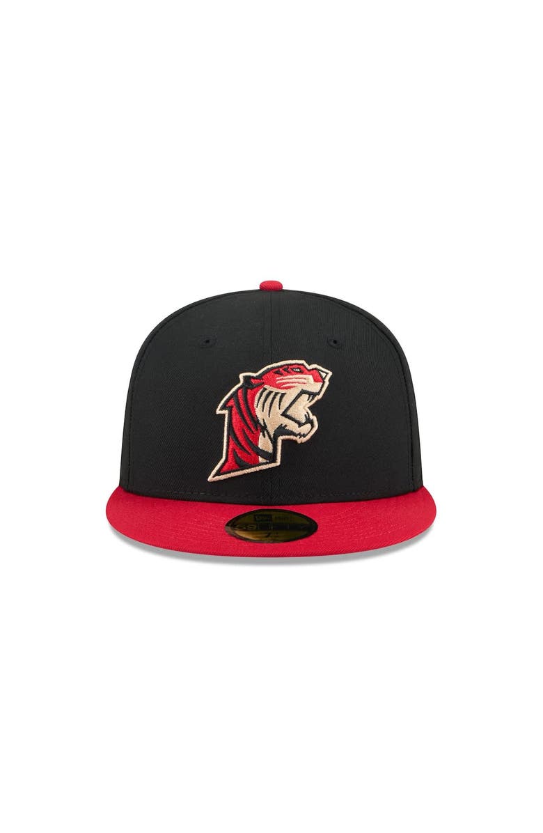 New Era Men's New Era  Black Fresno Grizzlies Theme Nights 59FIFTY Fitted Hat, Alternate, color, Black