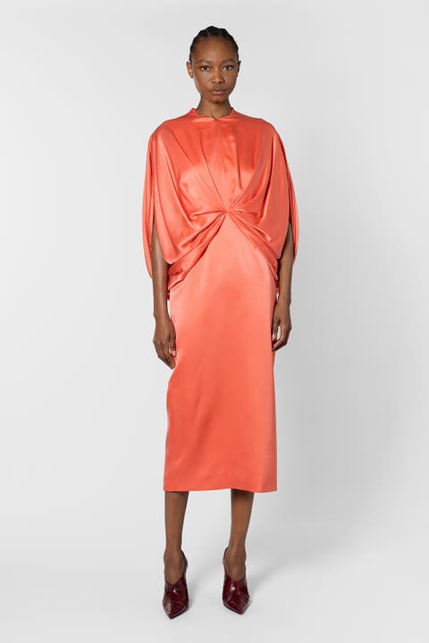 Tari Silk Midi Dress