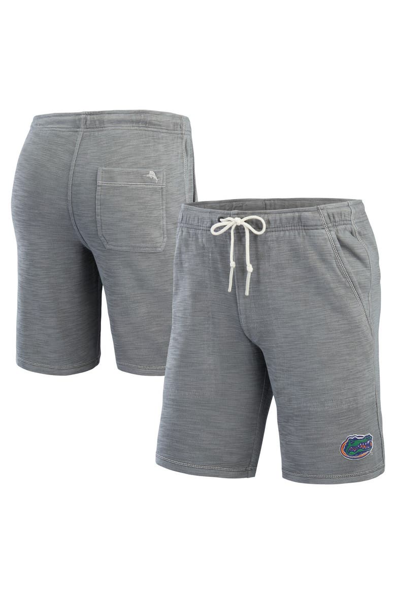 Men's Tommy Bahama Gray Florida Gators Tobago Bay Tri-Blend Shorts, Alternate, color, Gray