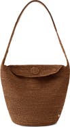 Helen Kaminski Yala Crochet Raffia Shoulder Bag