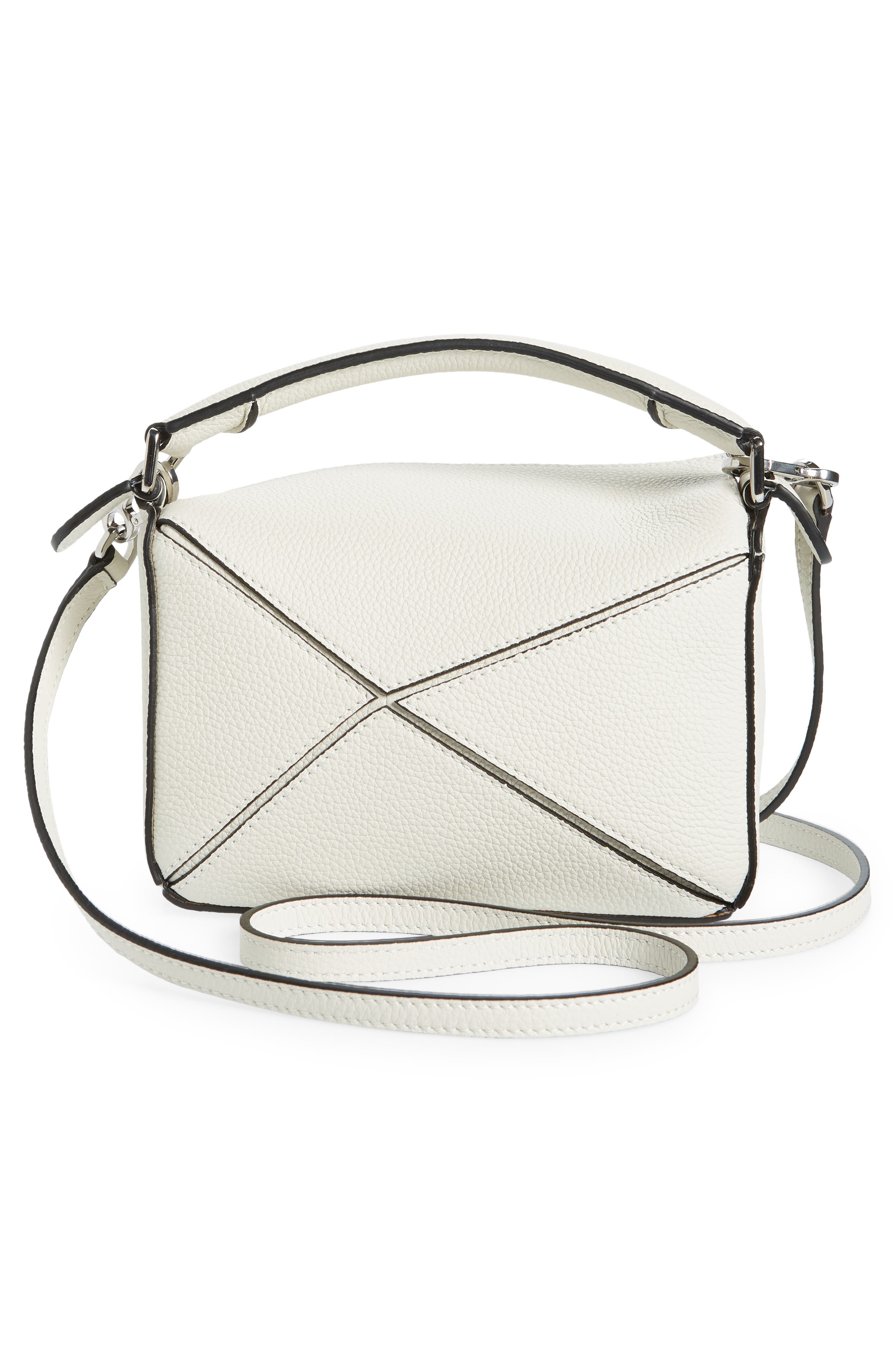 Loewe Mini Puzzle Leather Bag, Alternate, color, 