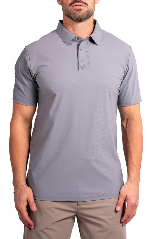 Maceoo Golfascension Stretch Nylon Polo In Purple