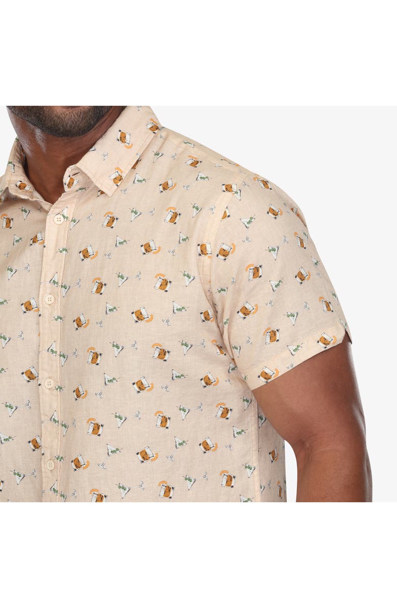 Vustra On The Rocks Button-Down Shirt, Alternate, color, 