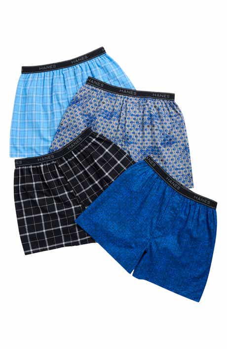 4-Pack Assorted Woven Boxers