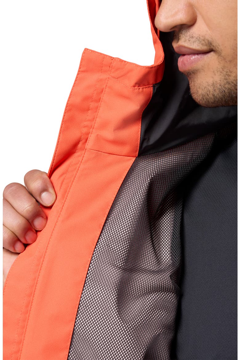 Hikebound™ II Rain Jacket, Alternate, color, ZING/ SHARK