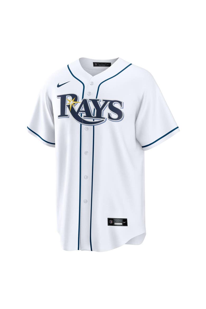 Men's Nike Yandy Díaz White Tampa Bay Rays Home Replica Jersey, Alternate, color, White
