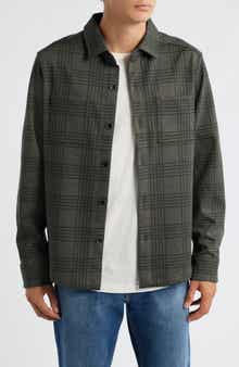 Upton Plaid Double Knit Overshirt