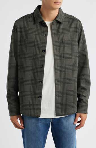 Upton Plaid Double Knit Overshirt