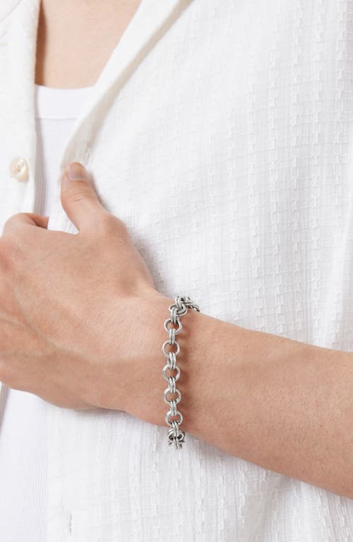 Allsaints Coy Multi Chain Carabiner Bracelet
