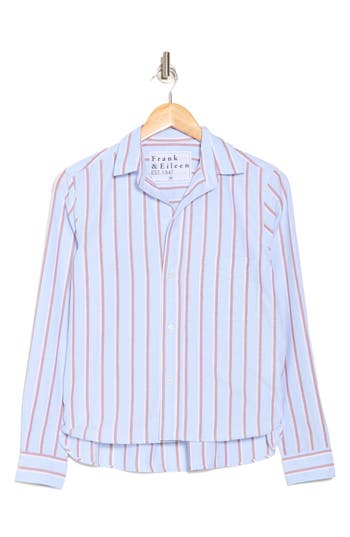 Frank & Eileen Untuckable Button Front Shirt