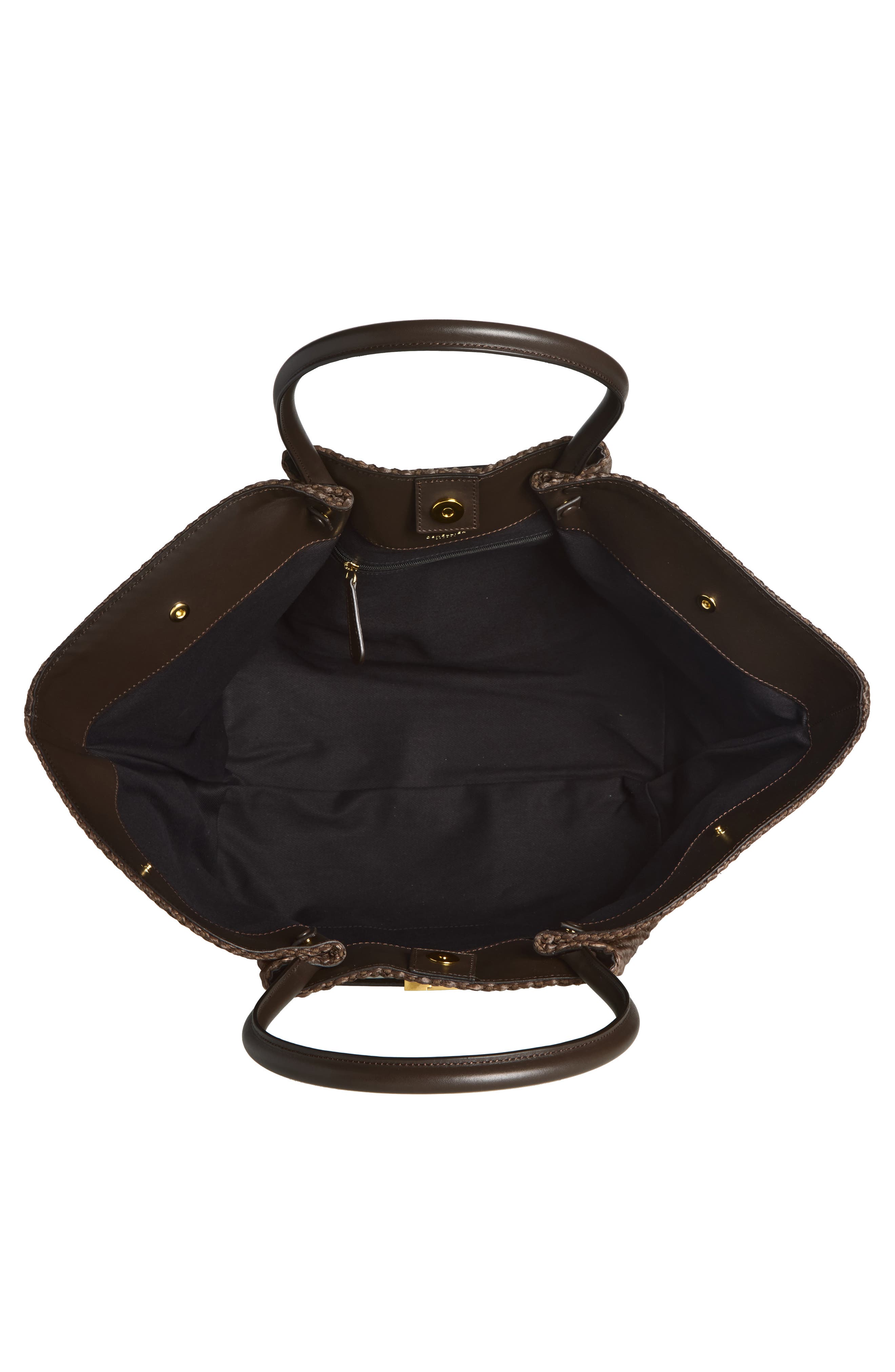 The New York East/West Raffia Tote, Alternate, color, MOCHA