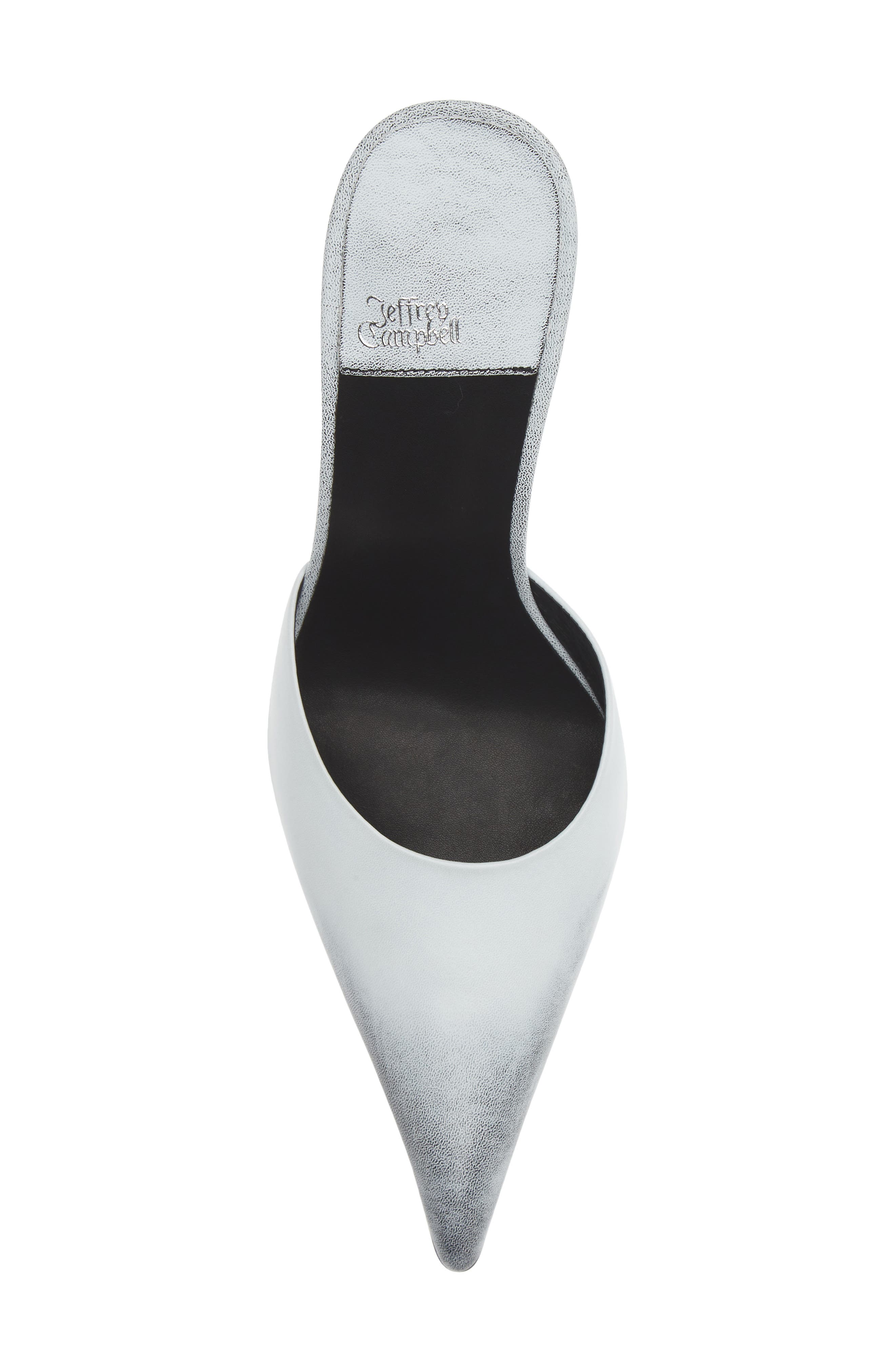 Robyn Pointed Toe Mule, Alternate, color, WHITE RUBOFF