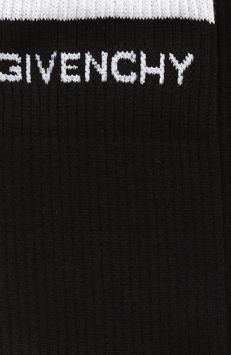 Givenchy 4G Logo Socks, Alternate, color,