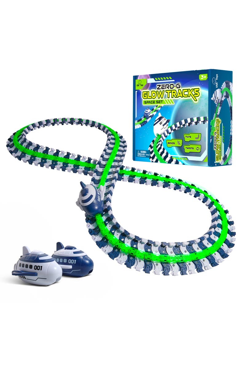 USA Toyz Zero G Space Glow Race Track, Main, color, 