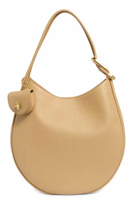 Marc Jacobs Large The Crescent Leather Shoulder Bag