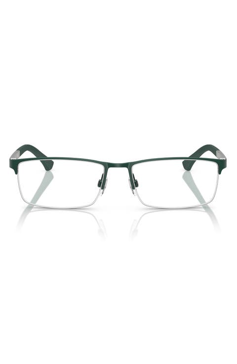 57mm Half Rim Optical Glasses