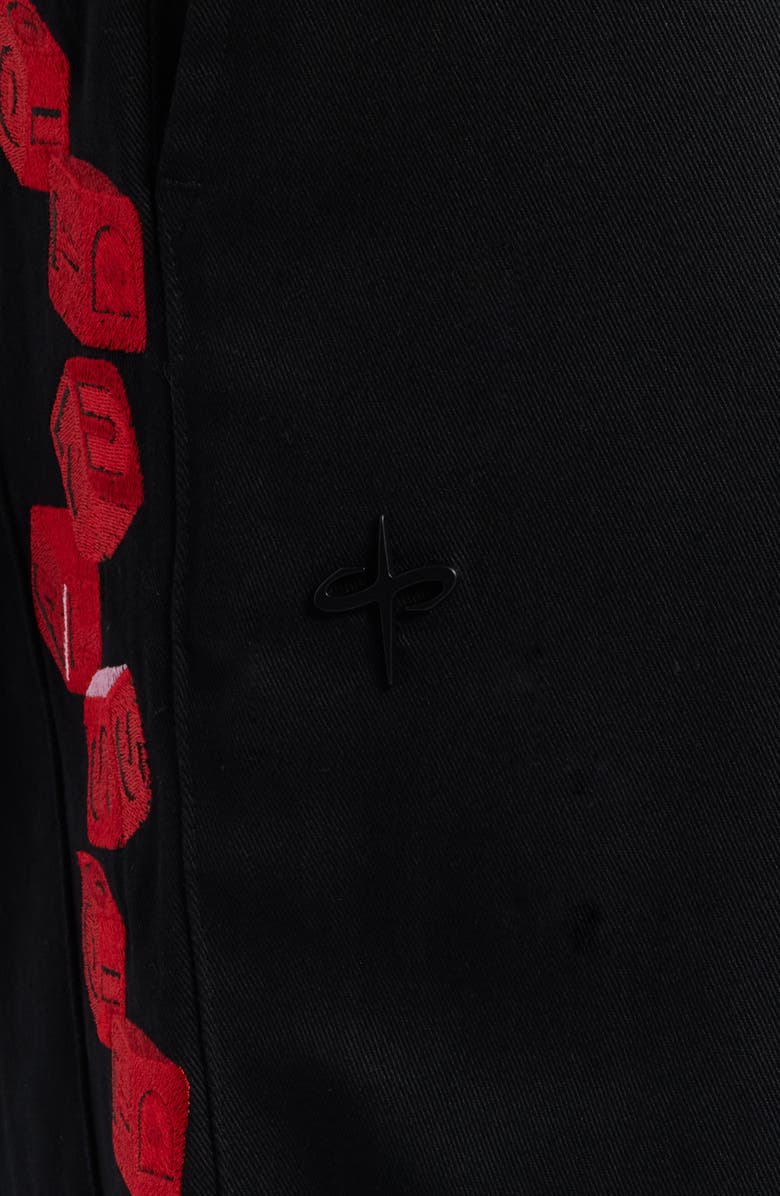 SANTO STUDIO x Ryan Sheckler No Luck Napoli Pants, Alternate, color, Black