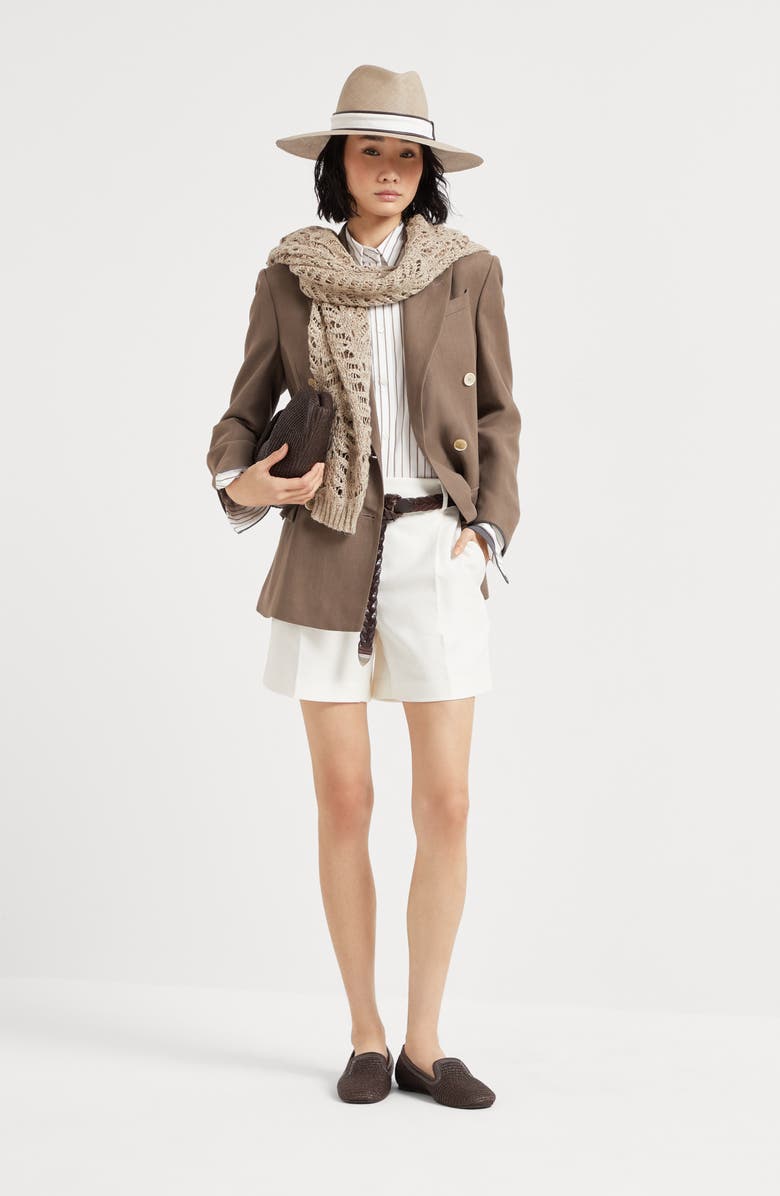 Brunello Cucinelli Foliage Lace cardigan, Alternate, color, 