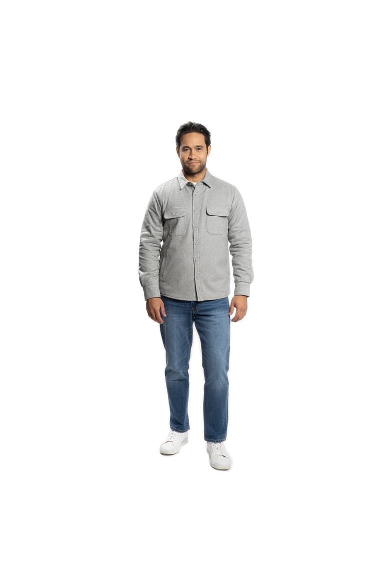 Flannel Jackets, Alternate, color, Grey