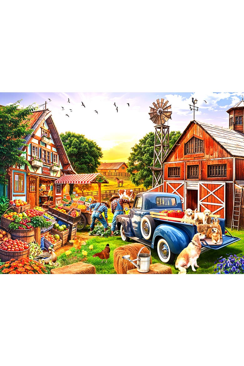 Farm Jobs 1000 piece Jigsaw Puzzle for Adults, Alternate, color, Multicolor
