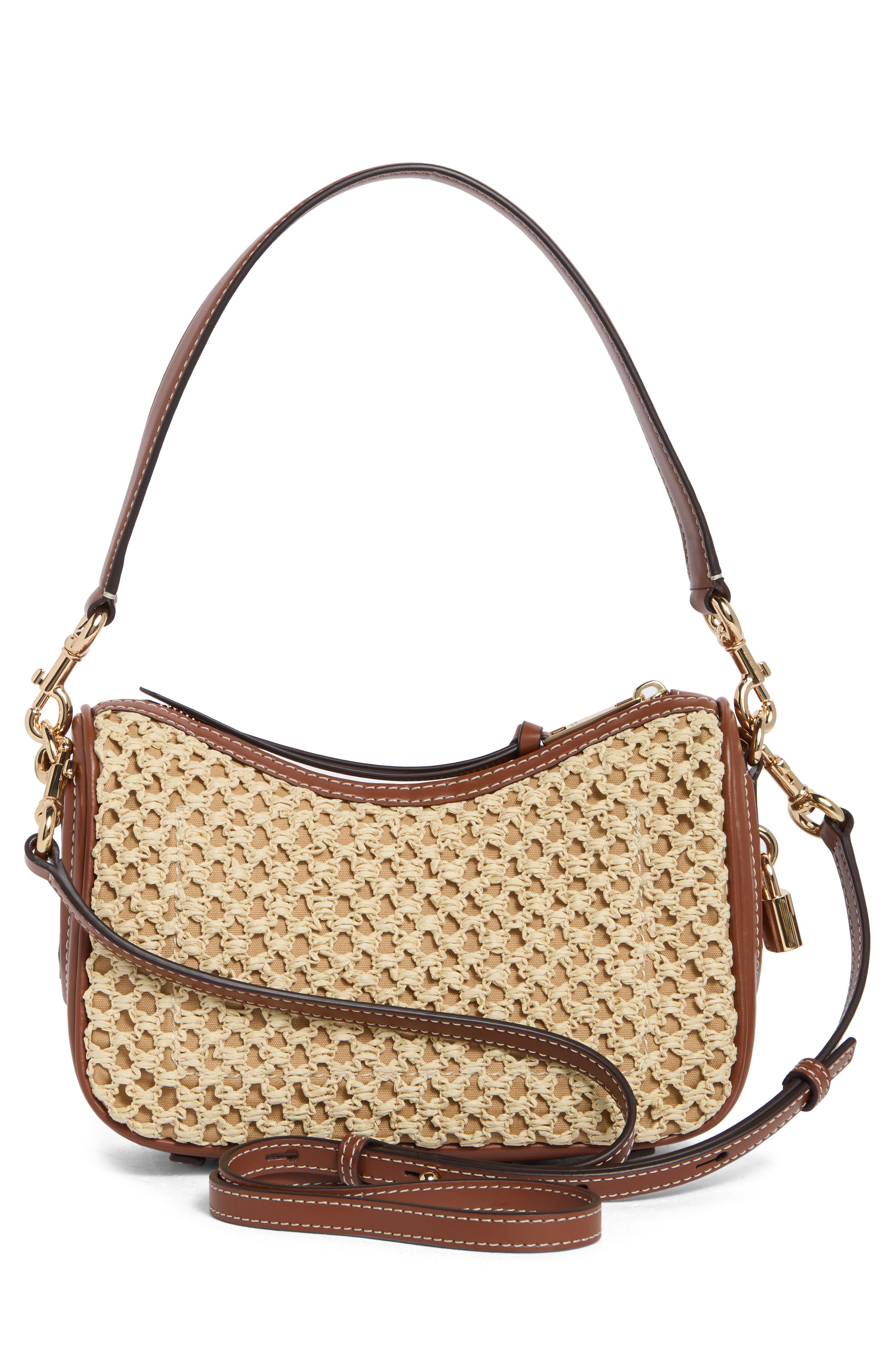Marc Jacobs Small Convertible Crossbody Bag, Alternate, color, Natural
