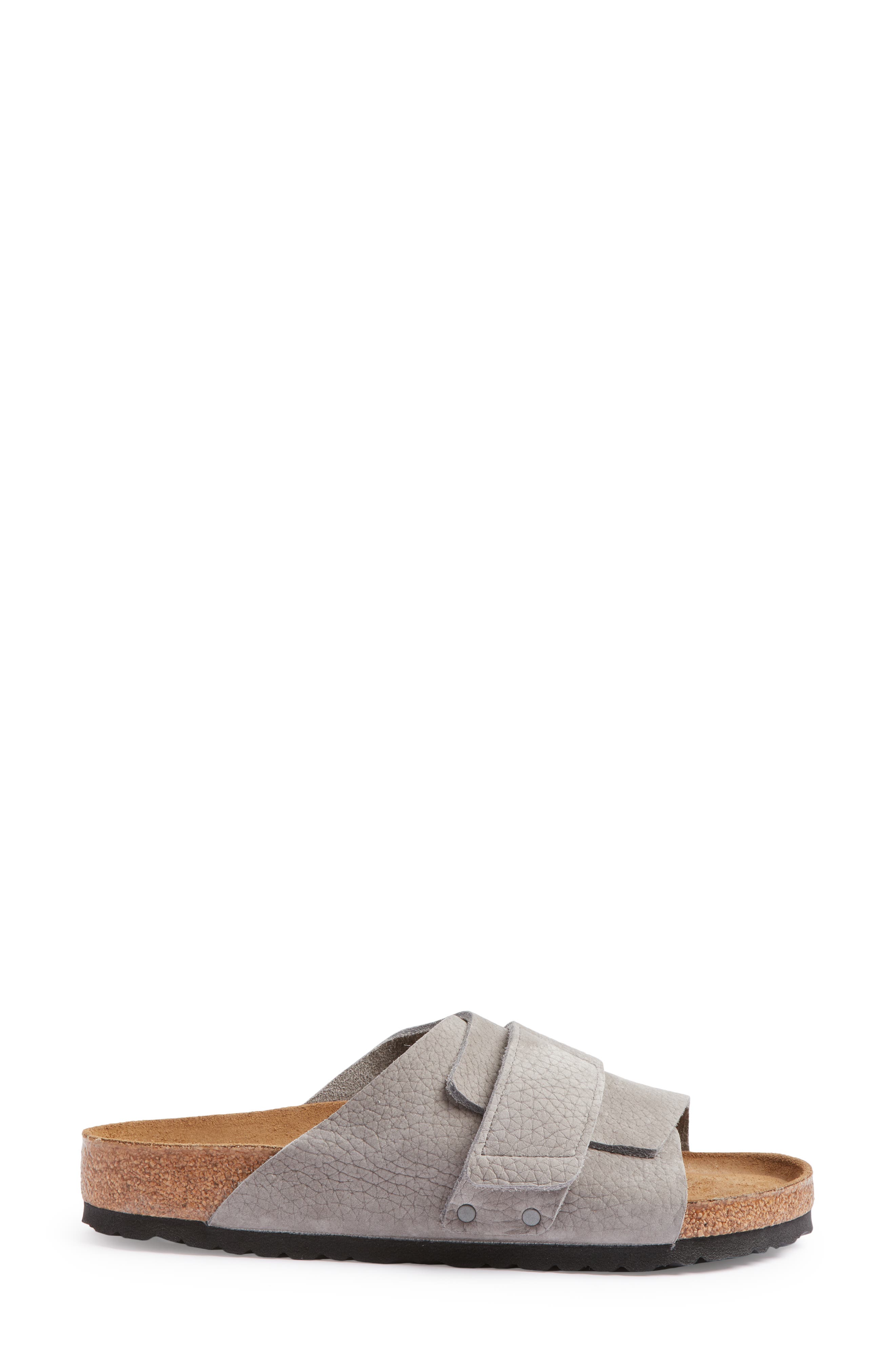 Birkenstock Kyoto Desert Slide Sandal, Alternate, color, Gray
