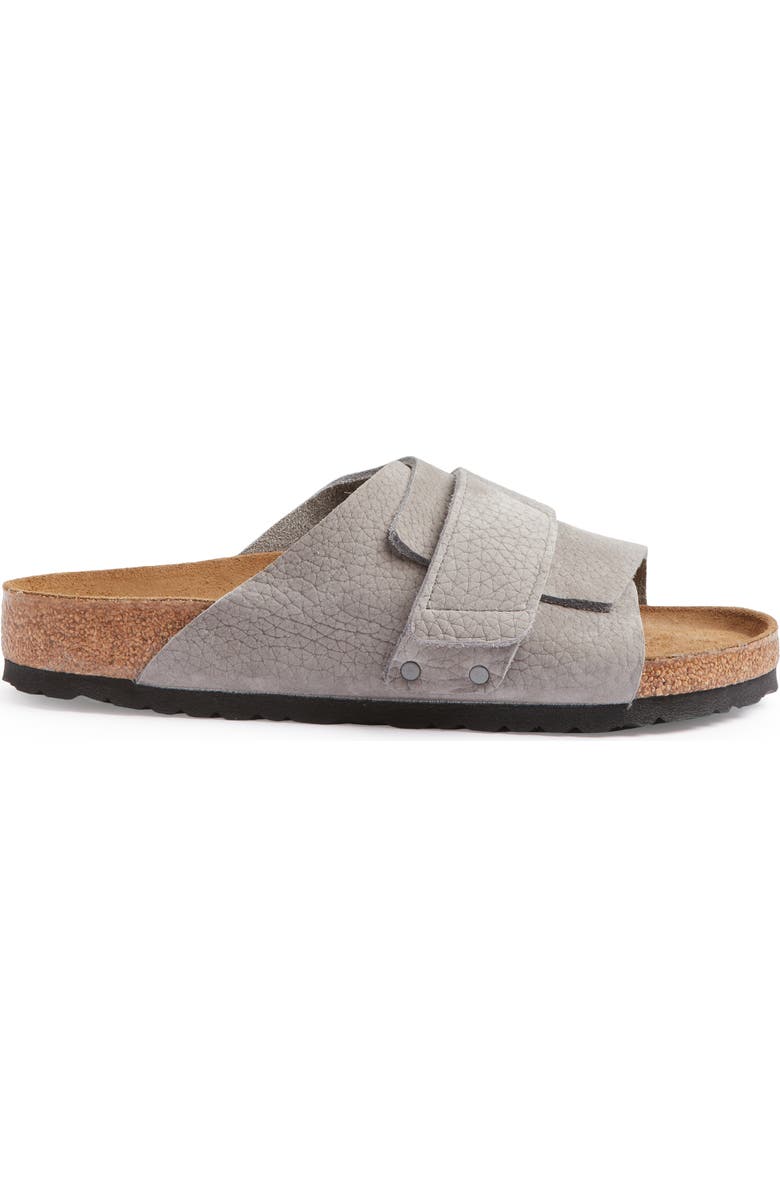 Birkenstock Kyoto Desert Slide Sandal, Alternate, color, Gray