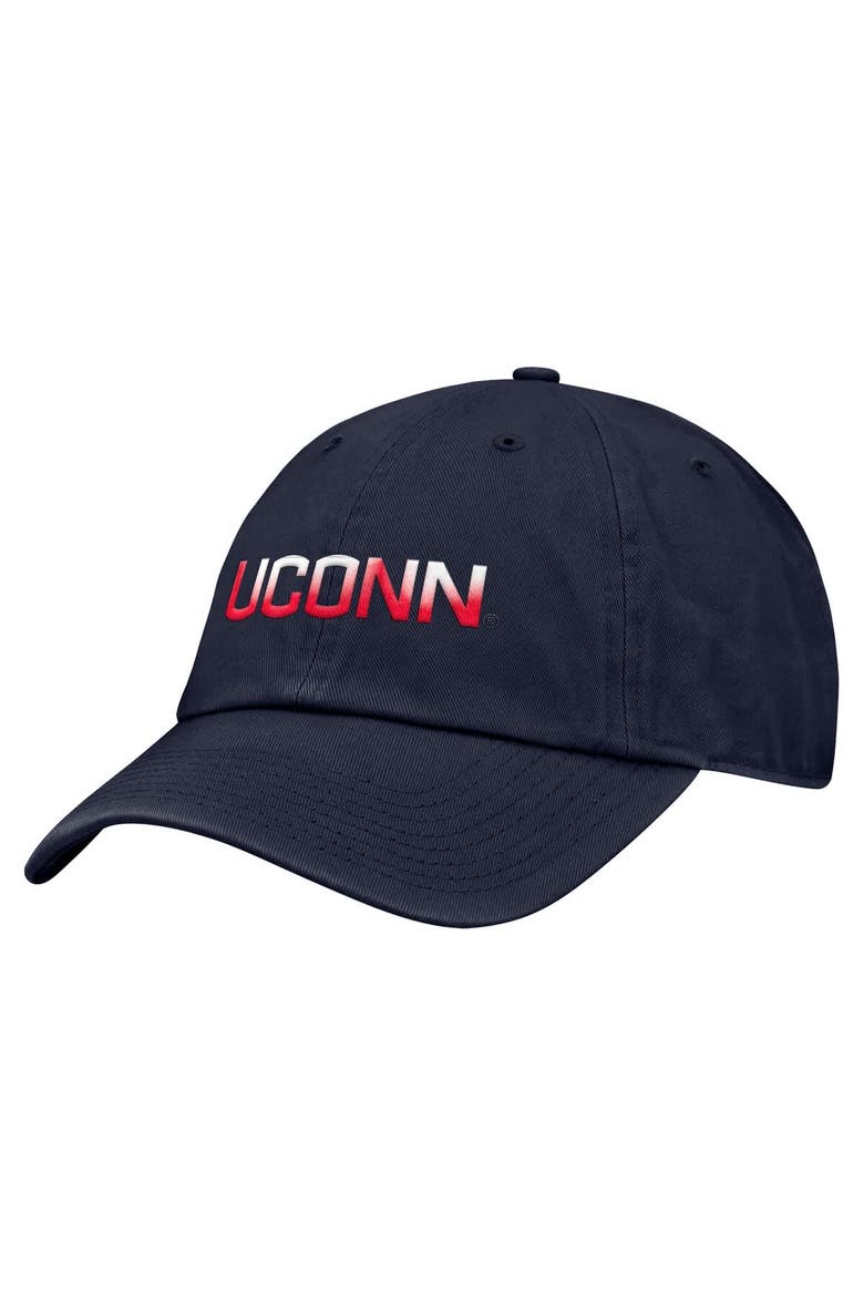 Men's Nike Navy UConn Huskies Club Adjustable Hat, Main, color, Navy