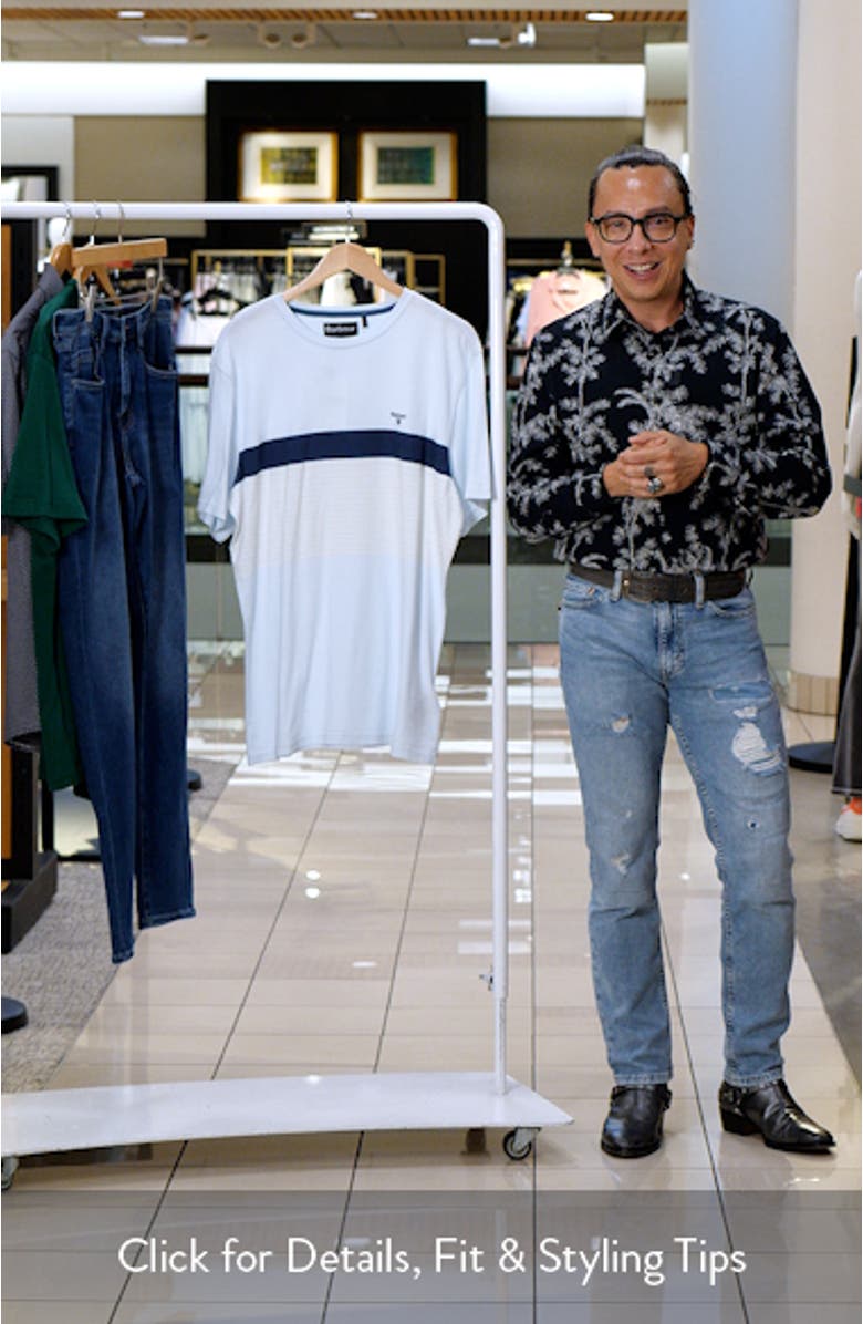 Braeside Stripe Cotton T-Shirt, sales video thumbnail