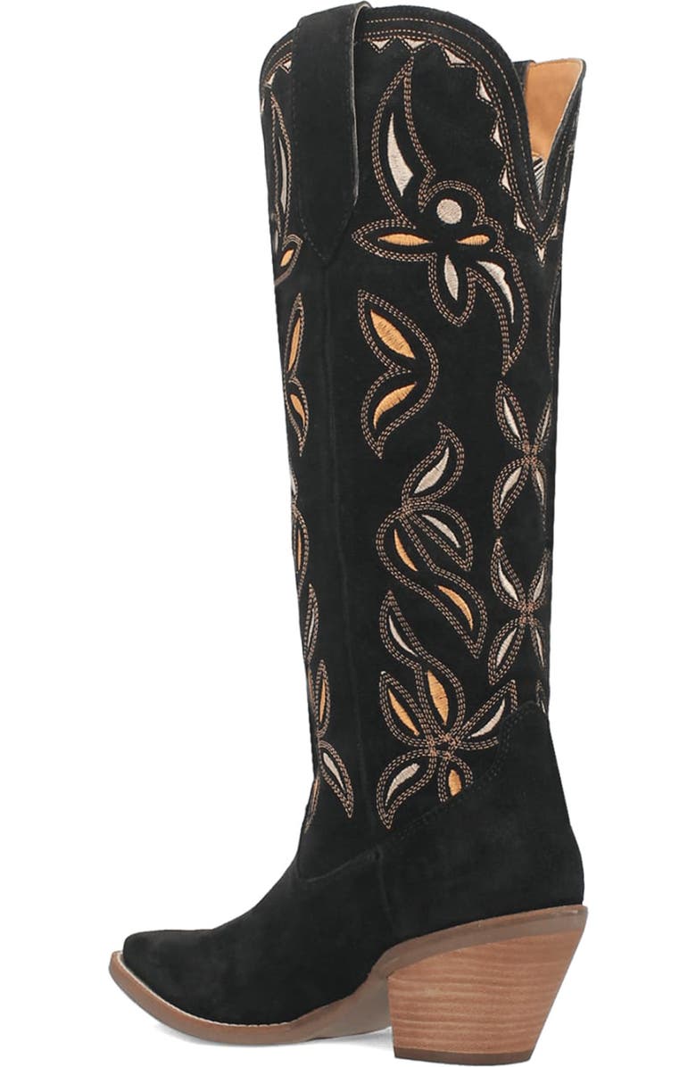 Dingo Bandelera Knee High Western Boot, Alternate, color,