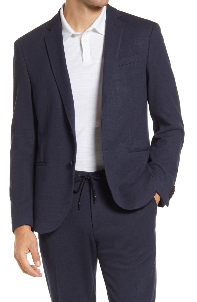 BOSS Norwin Slim Fit Solid Stretch Sport Coat, Main, color,