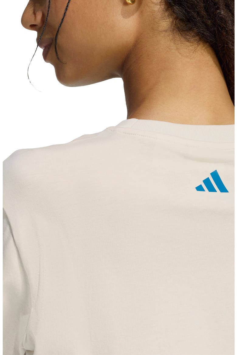 x Farm Rio Graphic T-Shirt, Alternate, color, TALC/ DARK MARINE