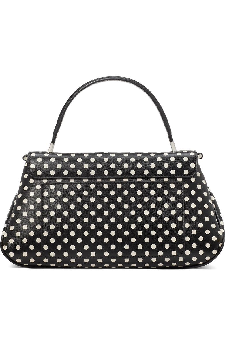Kate Spade New York grace dot fine leather top handle bag, Alternate, color,