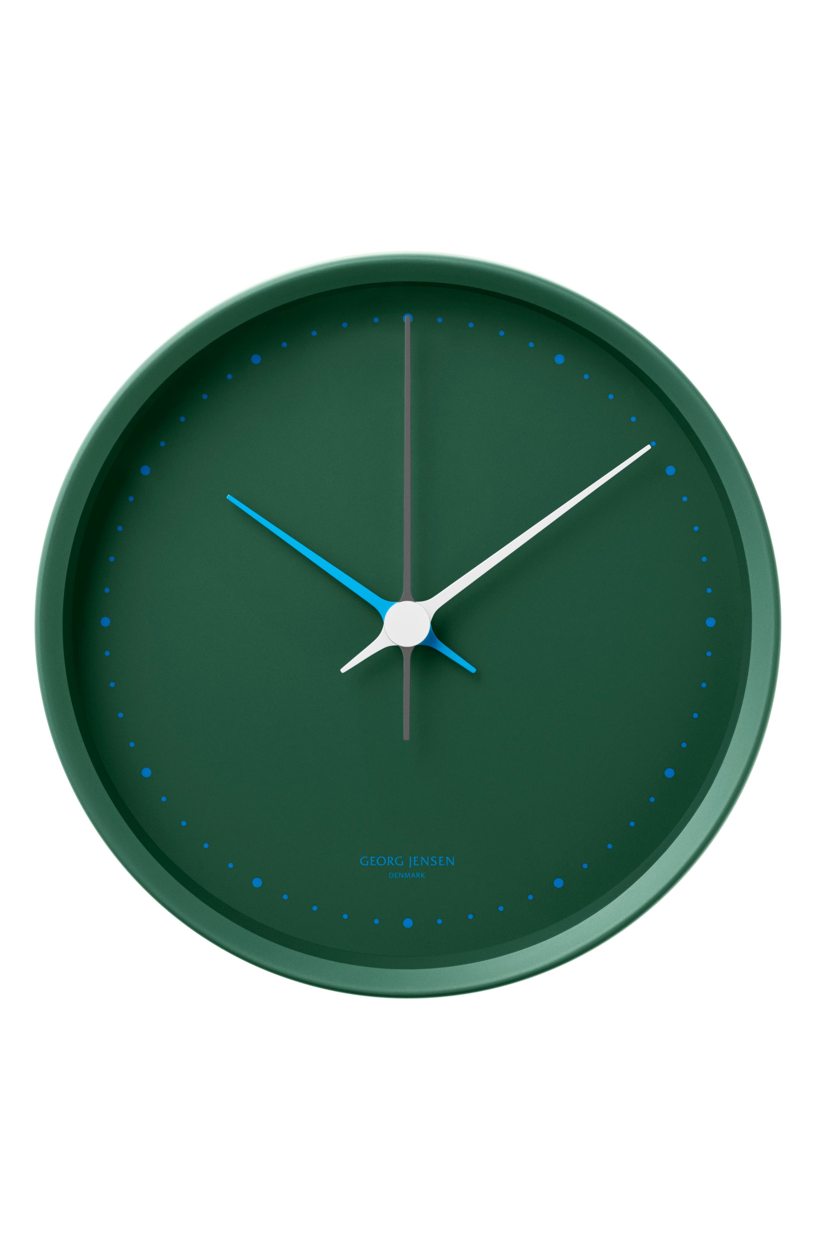 Georg Jensen Koppel Wall Clock in Green 