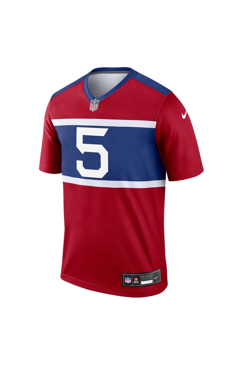 Men's Nike Kayvon Thibodeaux Century Red New York Giants Alternate Legend Player Jersey, Alternate, color, Red