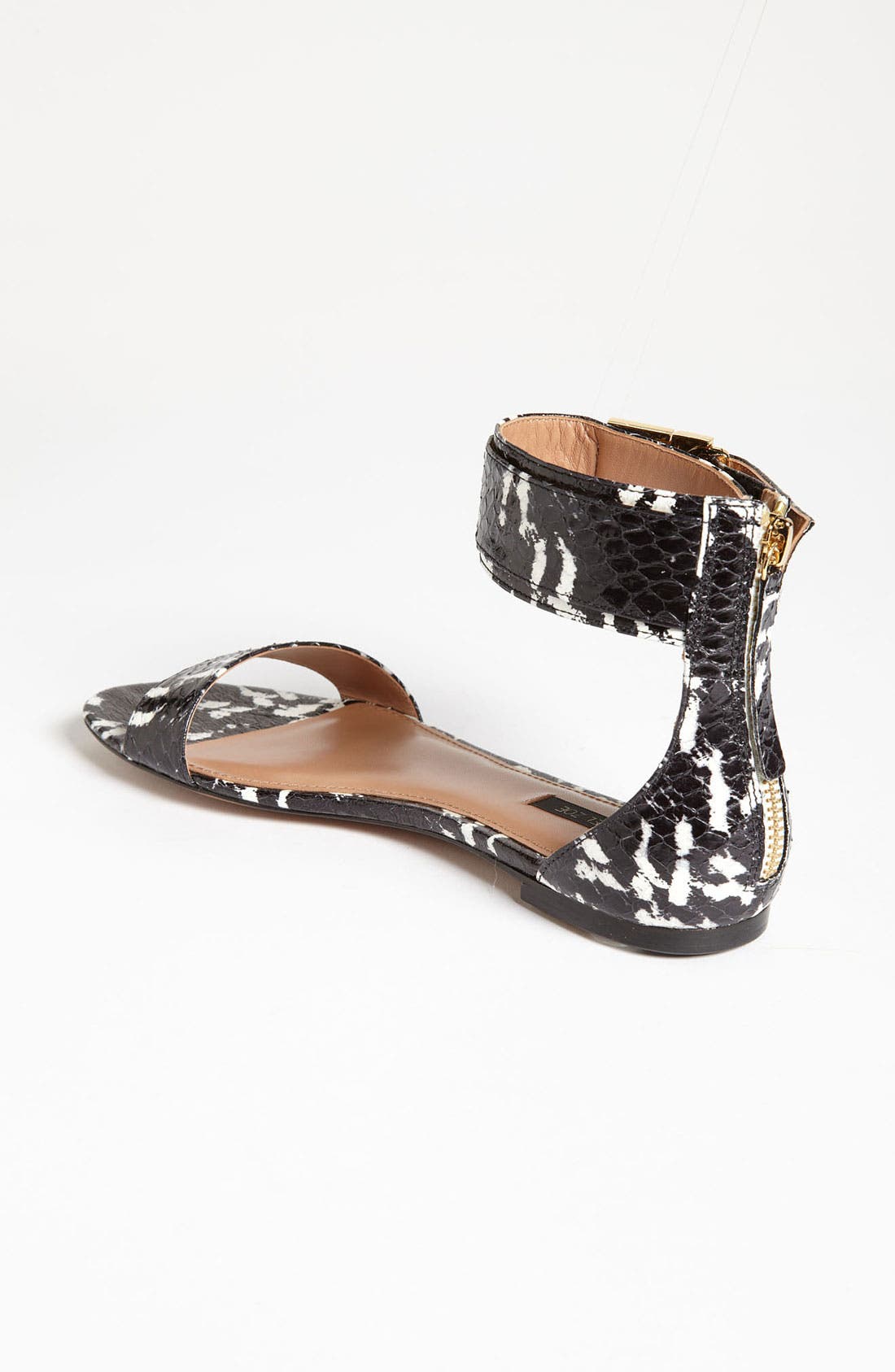 Rachel Zoe 'Gladys' Flat Sandal, Alternate, color, 