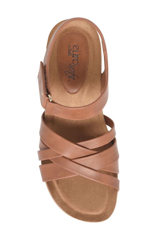 Shop Eurosoft Tate Wedge Sandal In Luggage