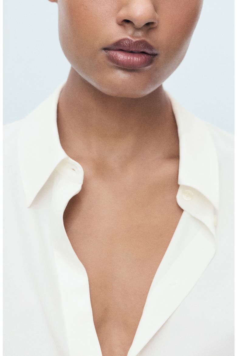 Print Button-Up Shirt, Alternate, color, OFF WHITE