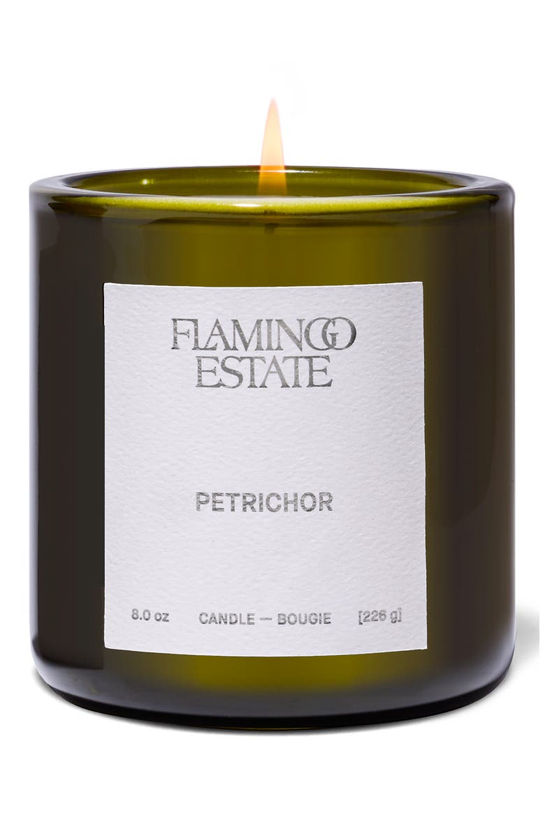 Petrichor Candle, Main, color, GREEN