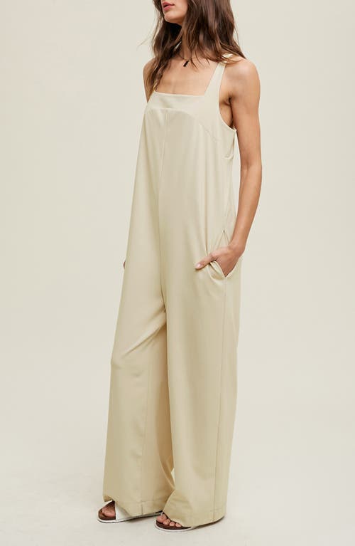 Wishlist Square Neck Sleeveless Scuba Jumpsuit In White