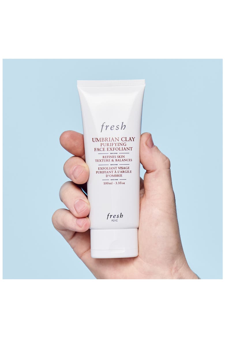 Umbrian Clay Mattifying Face Exfoliant, Alternate, color, NO COLOR