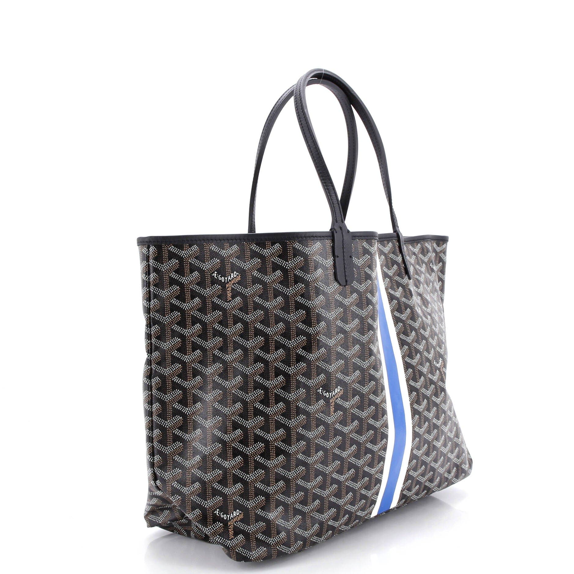 Pre-Owned Goyard Saint Louis Tote Printed Coated Canvas GM, Alternate, color, 