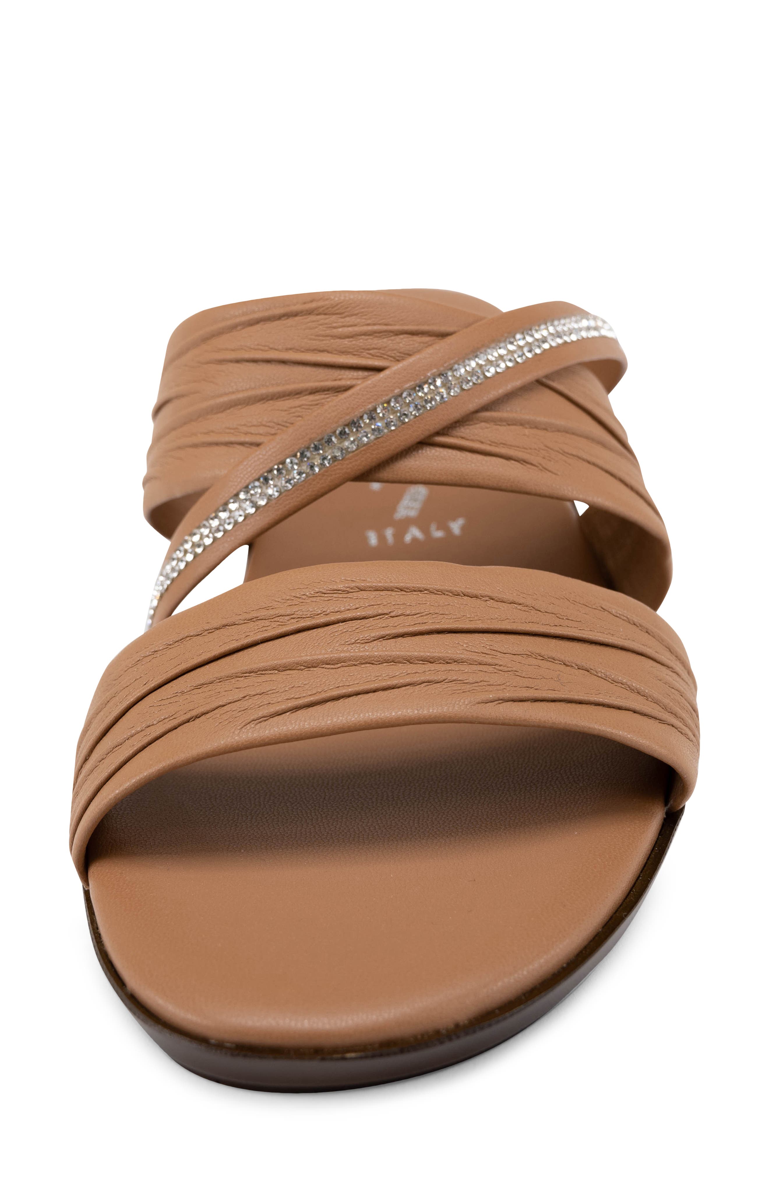 ITALIAN SHOEMAKERS Hollis Wedge Slide Sandal, Alternate, color, Tan