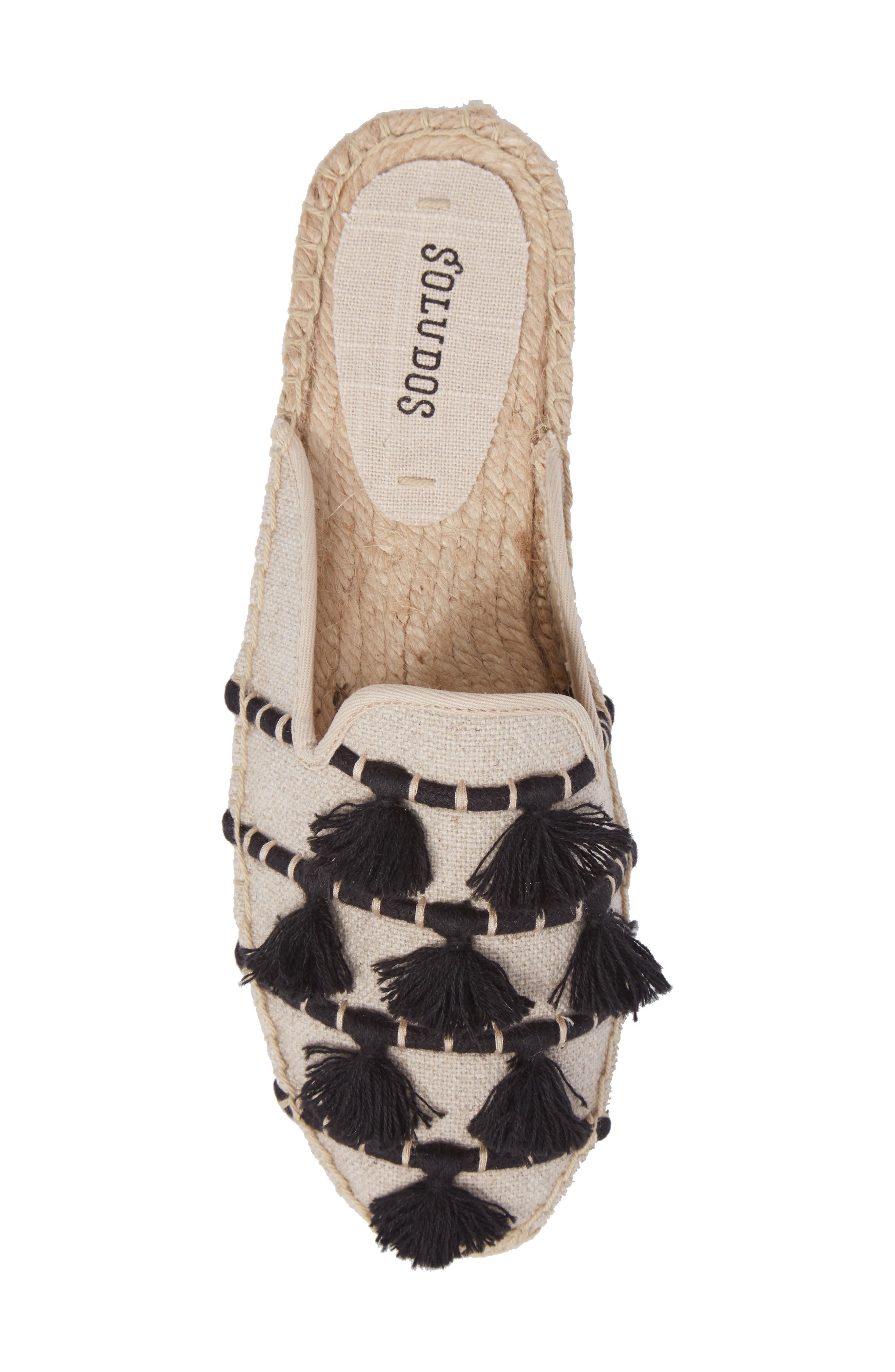 Soludos Tassel Espadrille Mule, Alternate, color, 