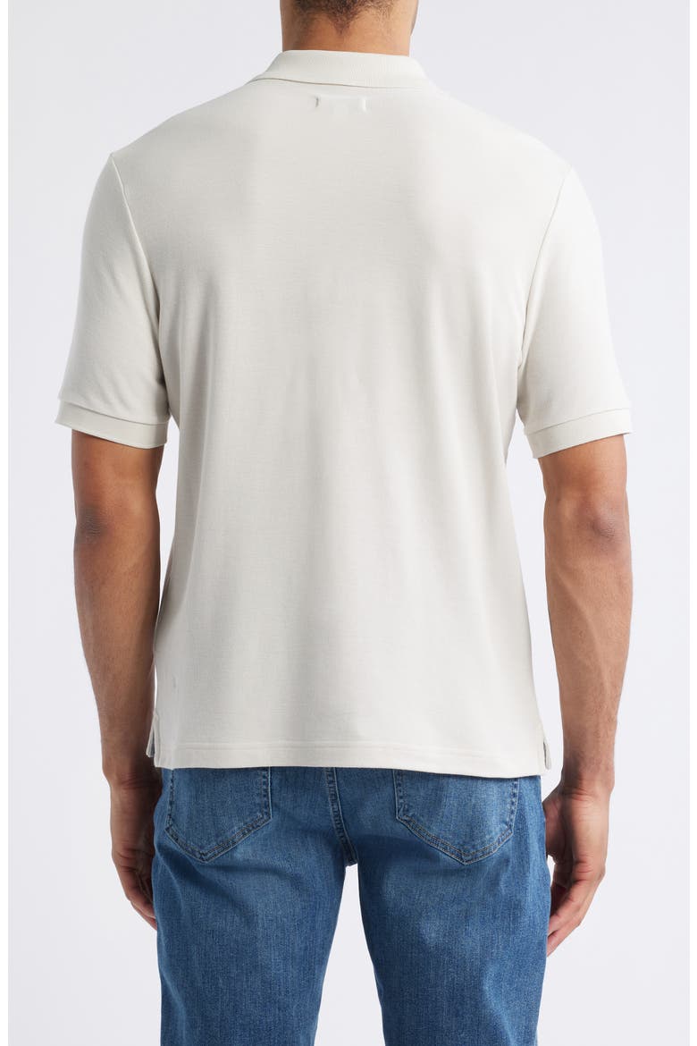 Pima Cotton Piqué Polo, Alternate, color, GREY MOONBEAM