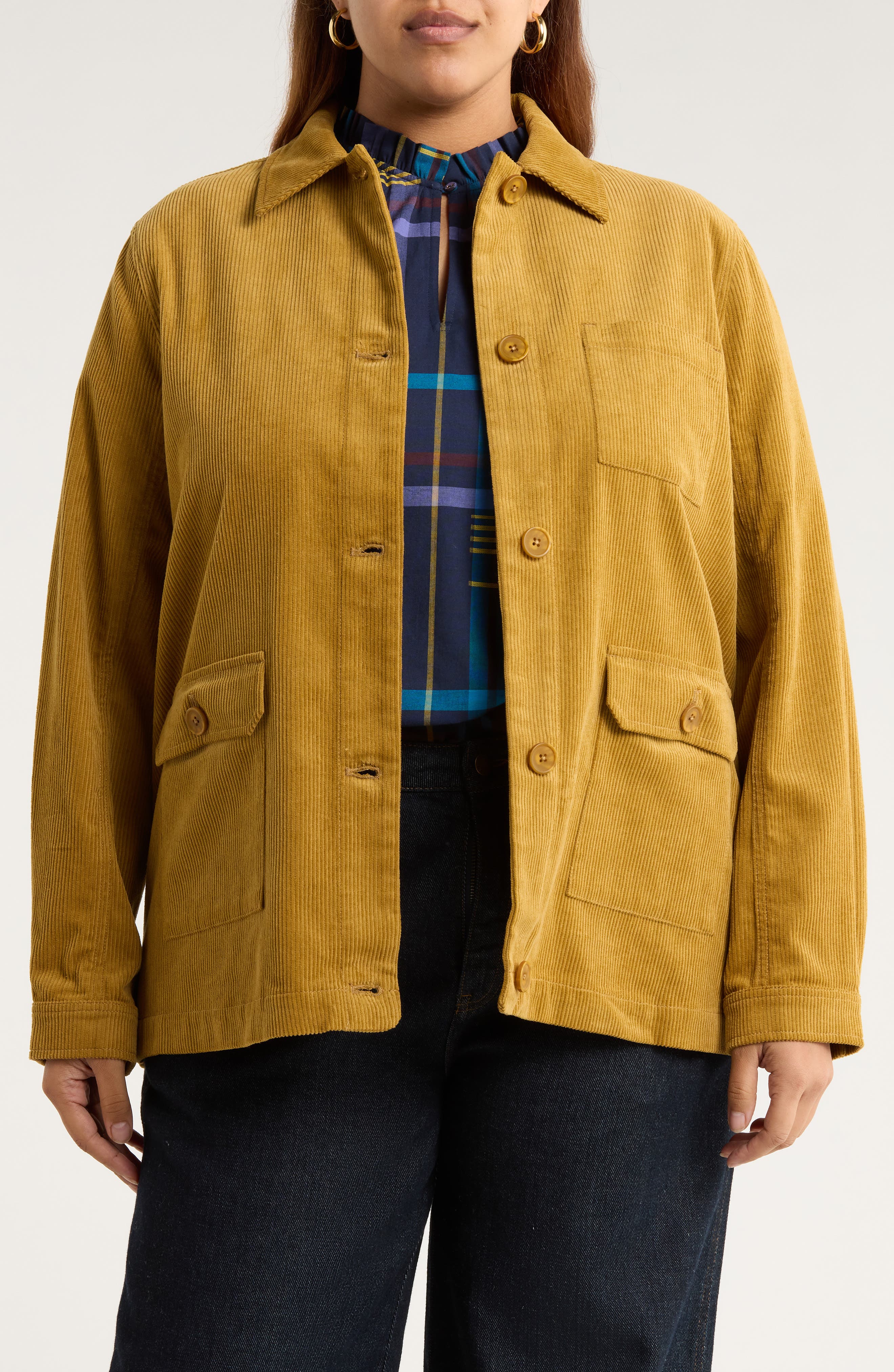 Hydrock Corduroy Shirt Jacket