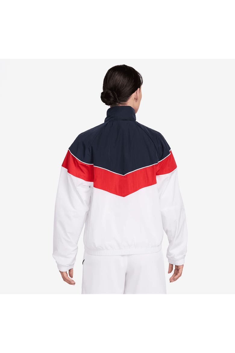 Women's Nike White England National Team Windrunner UV Woven Full-Zip Jacket, Alternate, color, White