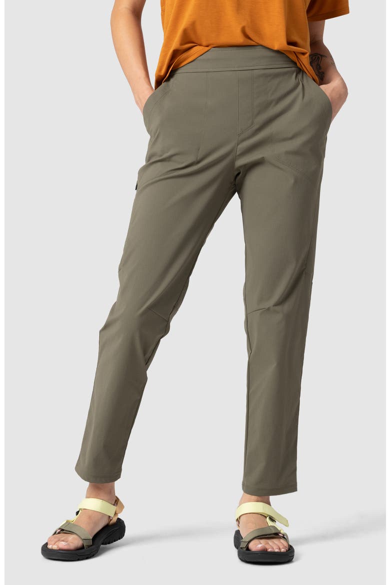 Timberline Ankle Pants, Main, color, RANGER GREEN