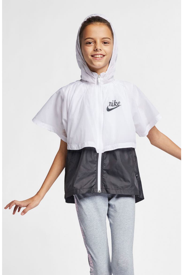 Icon Jacket, Alternate, color, WHITE/ BLACK
